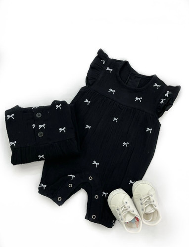رامپر دخترانه مشکی